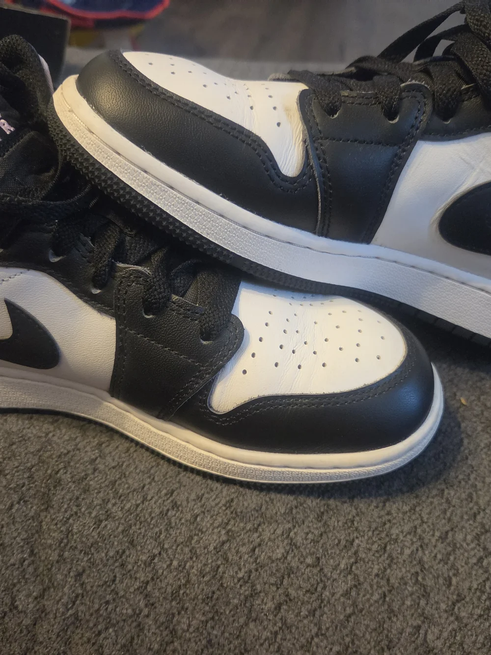 Nike Air Jordan 1 Mid - Black, White & Lavender